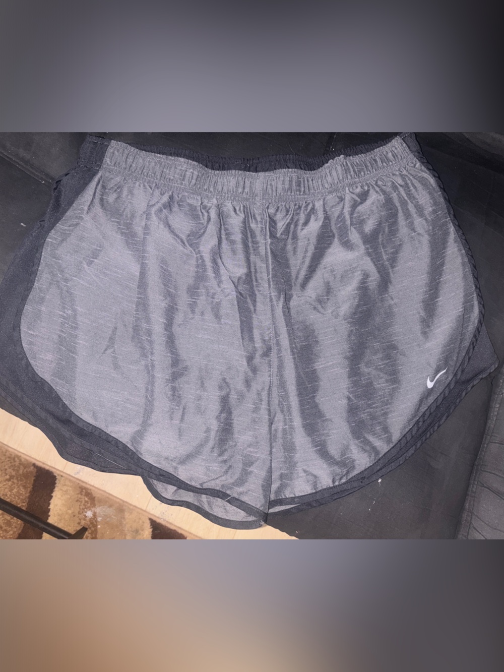 Nike Dark Gray/Black Women's Running Shorts